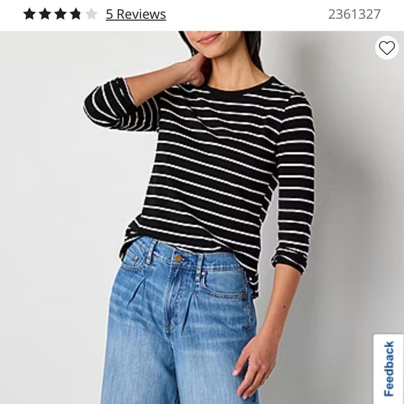 Womens Crew Neck Long Sleeve T-Shirt
Shop all A.n.a - Picture 2 of 5